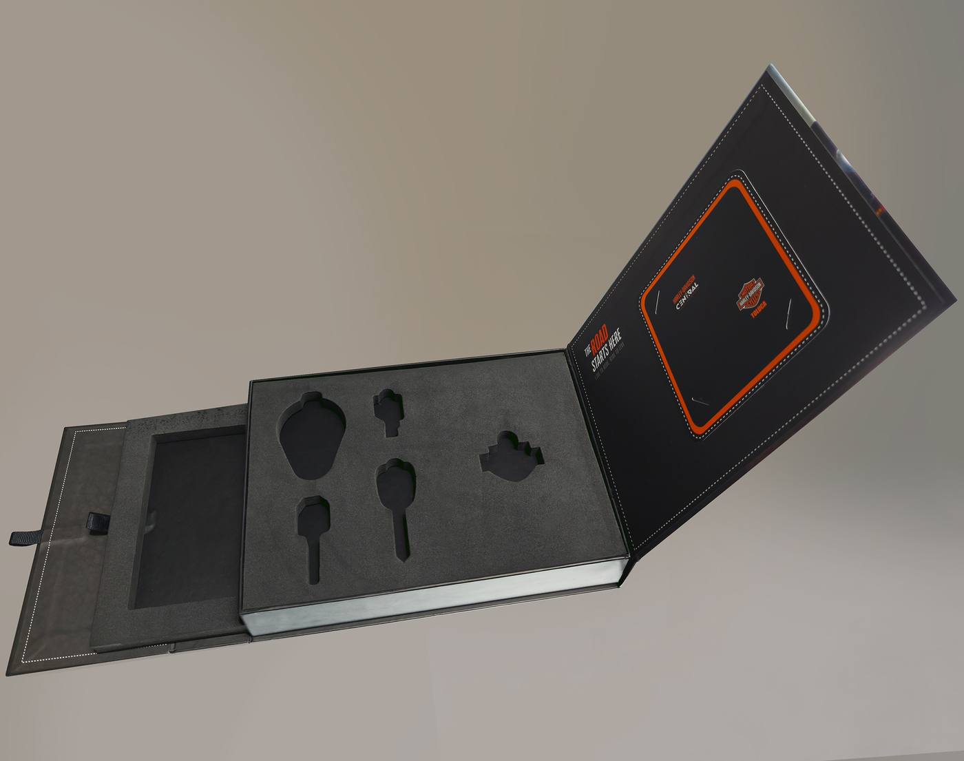 Harley-Davidson foam estructurado a medida